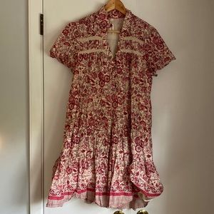Anthropology dress size M, worn only twice!